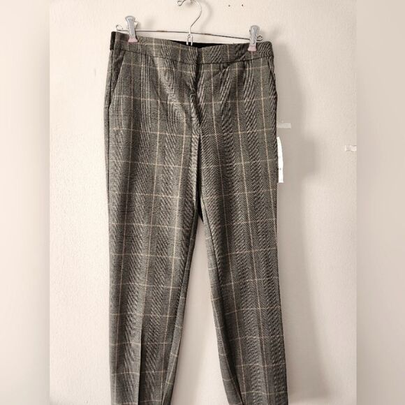 ZARA BASIC NEW COLLECTION WOMEN'S PLAID PANTS size M .MADE IN TURKEY. - Picture 1 of 5